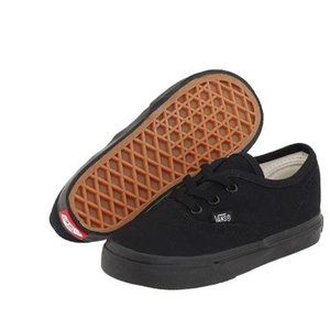 Toddler Authentic Black/Black Vans